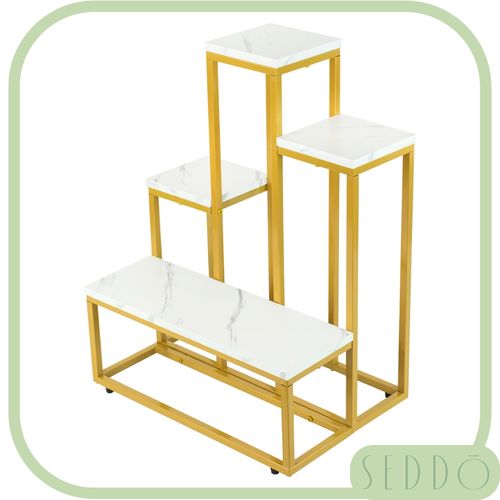 Kwietnik na 6 doniczek loftowy 68 cm Industry na Arena.pl