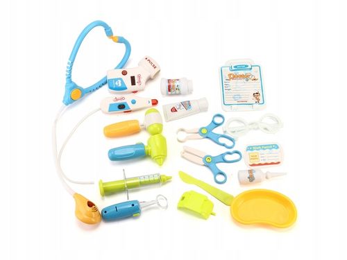 WÓZEK LEKARSKI Mały Doktor Z Akcesoriami Czerwony na Arena.pl