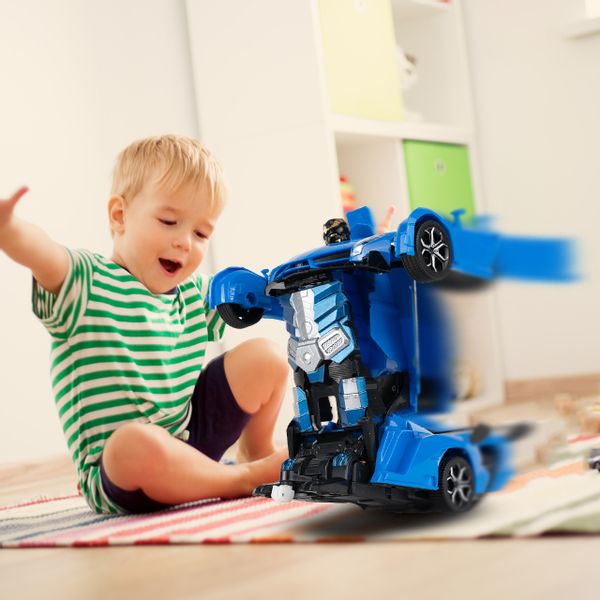 Robot Transformer Mech Team 2w1 Sportowy Samochód zdjęcie 3