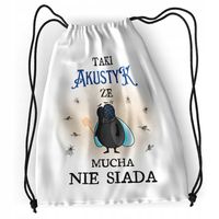 Plecak Dla Akustyka Sportowy Szkolny Worek Torba Z Nadrukiem Ze Zdjęciem