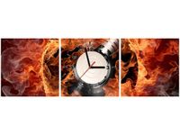 30 90CM OBRAZ 3 ELEM PŁYTA WINYLOWA ŚCIENNY PŁOTNO DRUK