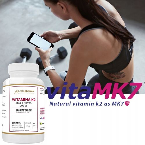 WITAMINA K2 MK-7 z natto 100µg MOCNE KOŚCI 2x120t na Arena.pl