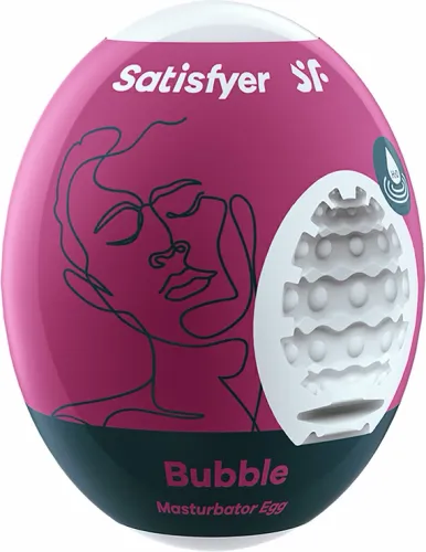satisfyer eggcited bubble - elastyczna maszyna intymna hydro-active tpe na Arena.pl