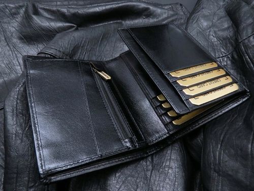 SKÓRZANY PORTFEL MĘSKI ABIATTI OCHRONA KART RFID ! na Arena.pl