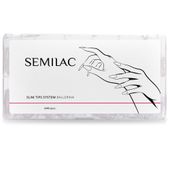 SEMILAC SLIM Tips system cienkie tipsy do paznokci 240 sztuk BALLERINA