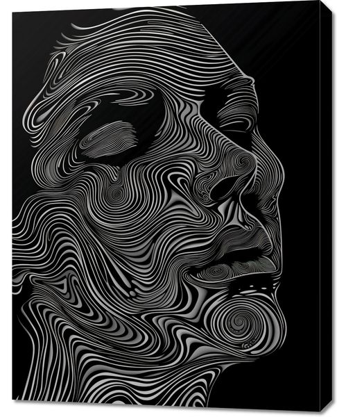Obraz 70x90cm Rysy i Zarysy zdjęcie 1