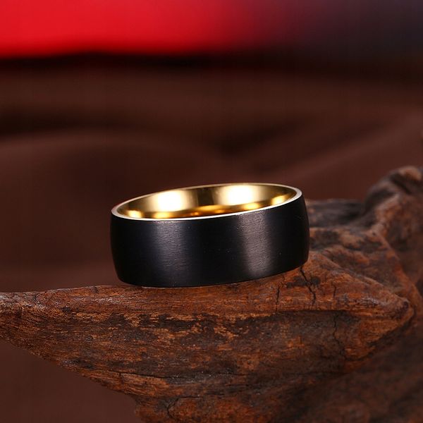 OBRĄCZKA PIERŚCIEŃ z Wolframu WOLFRING EU22 US10 zdjęcie 4