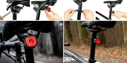 LAMPKA ROWEROWA TYLNA CZERWONA 17xLED WODOODPRONA MOCNA USB-C VAYOX na Arena.pl