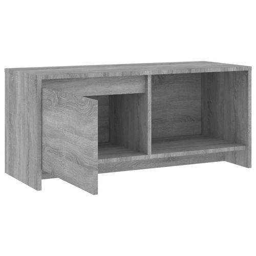 Szafka pod TV, szary dąb sonoma, 90x35x40 cm na Arena.pl