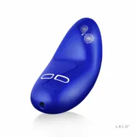 lelo nea 2 midnight blue - kompaktowy masażer do dłoni, 8 trybow