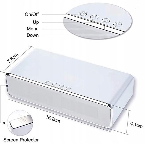 Budzik HAMA Plus Charge 186332 Czarny na Arena.pl