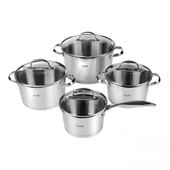 zestaw 8 elem. garnków stalowych husla blossom 73965