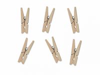 klamerki naturalne 20szt. 3cm | KLD-100