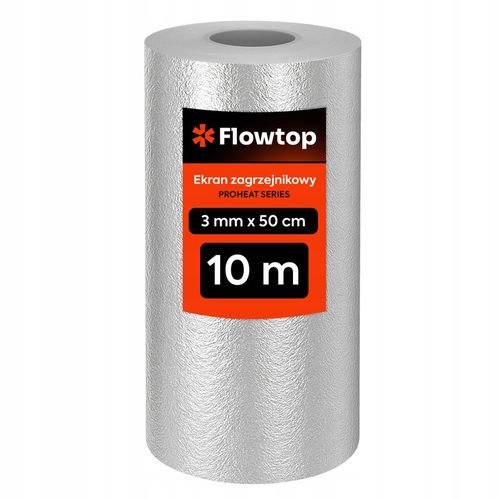 Ekran Zagrzejnikowy 10m Mata Pianka Aluminiowa Izolacyjna Odbija Ciepło Alu na Arena.pl