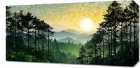 Obraz 60x30cm Mozaika Dźwięków Przyrody