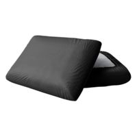 Poszewka uniwersalna na poduszkę piankową CZARNA z gumką Pan Materac