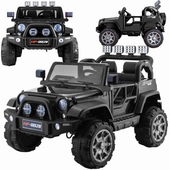 Auto na Akumulator Jeep HP012 Czarne