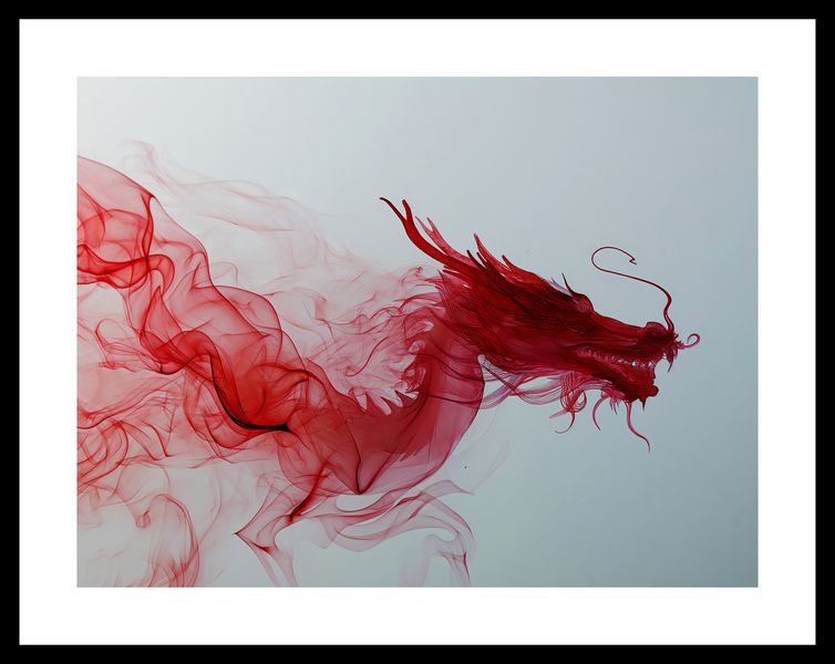 Plakat 40x30cm Smoczy Wzlot zdjęcie 3