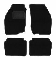 Dywaniki welurowe LUX Suzuki Baleno I 1995-2007 czarne z mocowaniami