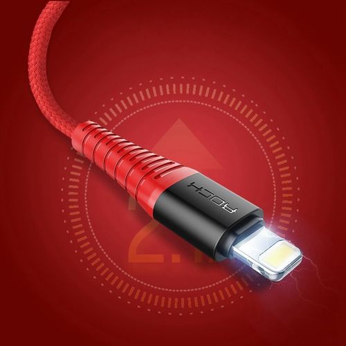 ROCK LIGHTNING CABLE 120CM RED na Arena.pl