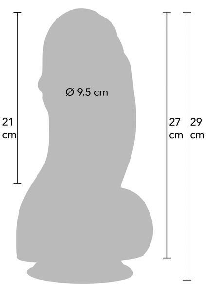Fat Boys Dildo Pvc 27 Cm zdjęcie 8