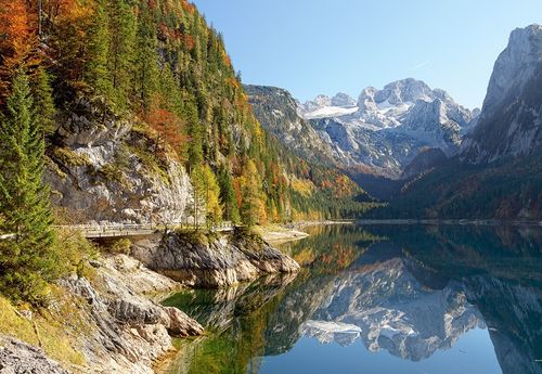 Puzzle 1500 Elementów Gosausee Austria na Arena.pl