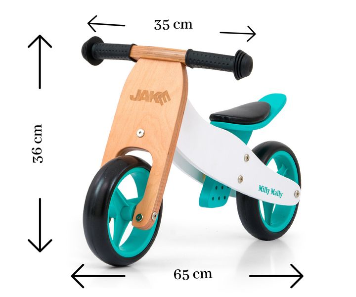 MILLY MALLY Pojazd JAKE CLASSIC MINT zdjęcie 3