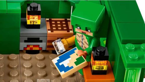 21254 - lego minecraft - domek na plaży żółwi na Arena.pl