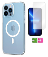 Etui Magsafe do IPHONE 13 PRO MAX obudowa case + szkło ochronne na ekran
