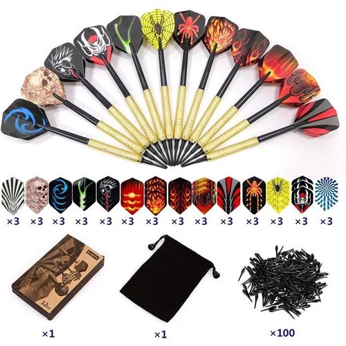 Zestaw 12 Rzutek do Darta do Tarczy Elektronicznej Lotki do Gry 100 Grotów na Arena.pl