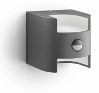 PHILIPS KINKIET OGRODOWY myGarden GRASS Z CZUJNIKIEM RUCHU ANTRACYT IP44