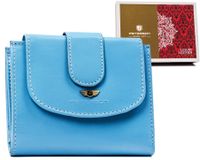 średnich rozmiarów, skórzany portfel damski - peterson