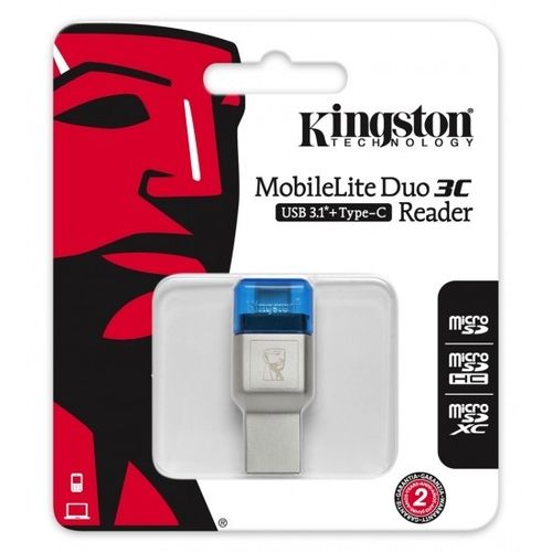 Kingston MobileLite DUO 3C USB3.1+TypeC microSDHC/SDXC na Arena.pl