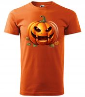 KOSZULKA HALLOWEEN 128 CM DZIECIĘCA STRÓJ NA HALLOWEEN DYNIA 7-8 LAT