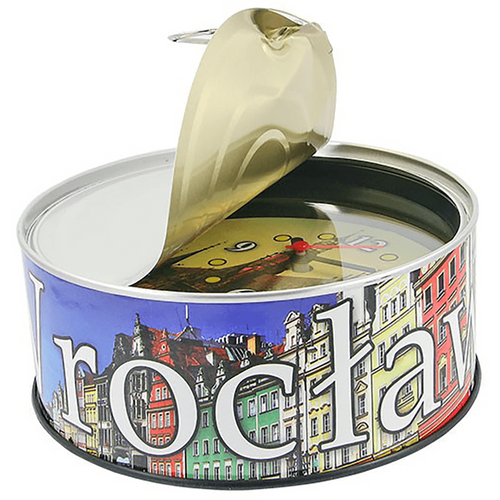 Zegar w puszce Wrocław na Arena.pl