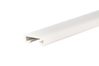 Listwa poręczowa PCV PREMIUM, poręczówka 40x8mm biały 1mb