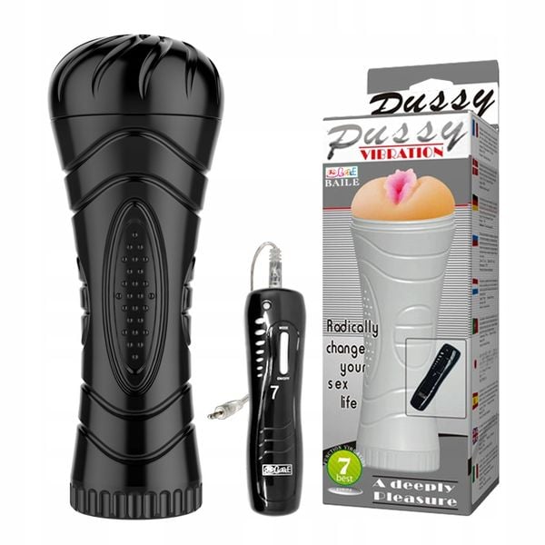 Sztuczna Pochwa 7 Funkcji Wibracji Masturbator zdjęcie 1