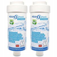 2x WKŁAD FILTR do WODY pod /na PRYSZNIC AQUA shock