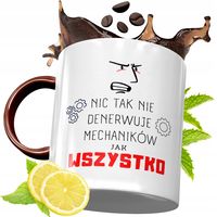 Kubek Bordowy Dla Mechanika Na Urodziny Prezent Z Nadrukiem Ze Zdjęciem