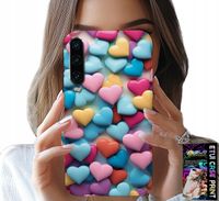 ETUI DO HUAWEI P30 - KOLOROWE SERCA MOŻLIWOŚĆ PERSONALIZACJI