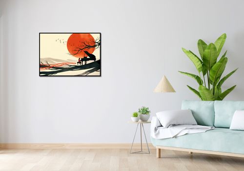 Plakat 84,1x59,4cm Pianistka na Arena.pl