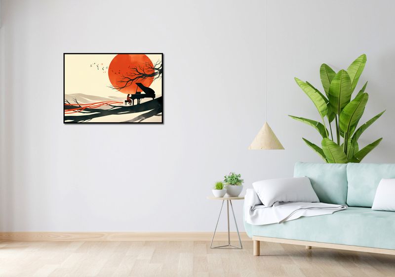 Plakat 84,1x59,4cm Pianistka zdjęcie 4