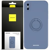ETUI SILIKONOWE SPACECASE RING CASE OBUDOWA DO IPHONE X / XS + SZKŁO