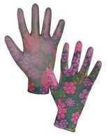 rękawice ochronne leiva w kwiatki rozmiar 8 - 12 par - rek leiva 8