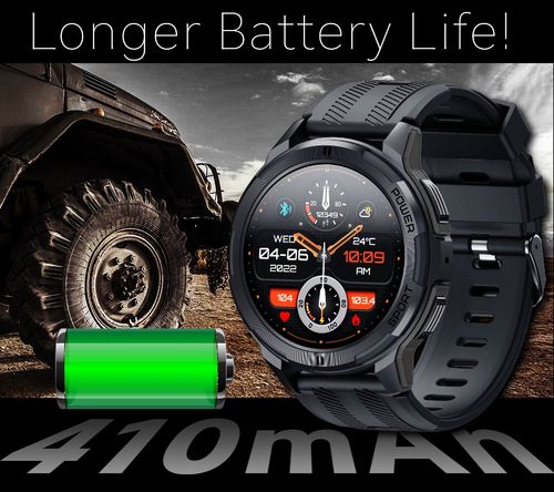 smartwatch męski rubicon rncf26-1 black na Arena.pl