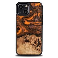 etui bewood unique na iphone 13 mini - orange