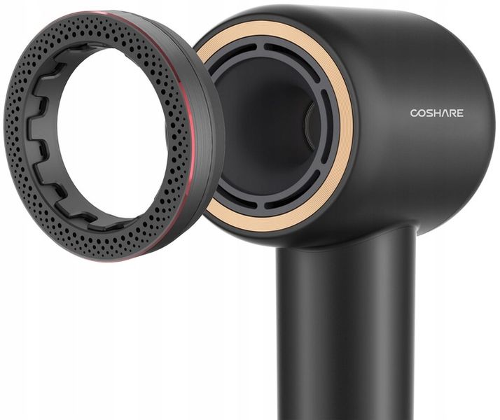 Suszarka do włosów COSHARE SuperFlow1 Pro Czarny zdjęcie 8