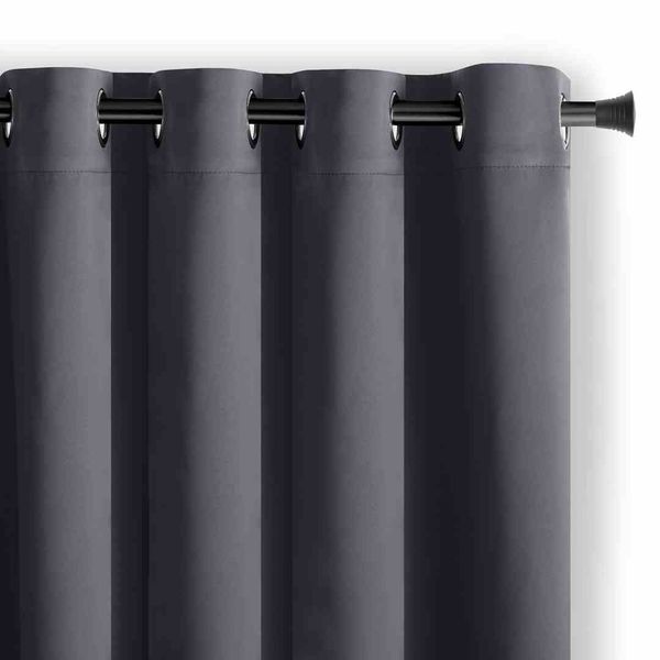 CURT/AH/BLACKOUT/EYELETS/CHARCOAL/140X270/1PC zdjęcie 1