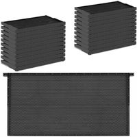 ramka pszczela z węzą plastikowa 483 x 232 mm - 20 sztuk