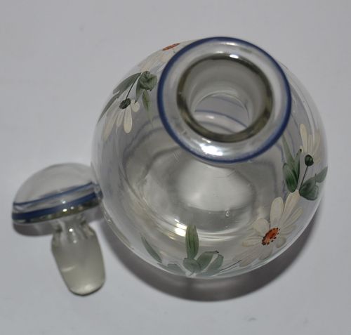 Karafka ręcznie malowana art deco na Arena.pl